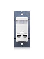 Occupancy-Sensor-Multi-Technology-PIR-Sensor-Ultrasonic-Sensor-Wall-Switch-White