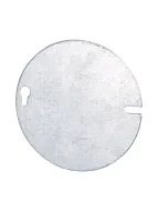 Anciennement couvercle vierge rond et plat Ld-2 pour boîtes octogonales Ortech PLATE-54-C1