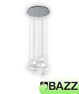Suspendu Lume Bazz chrome mod&egrave;le 8 P140157W