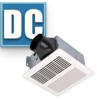 Ventilateurs de salle de bains DC